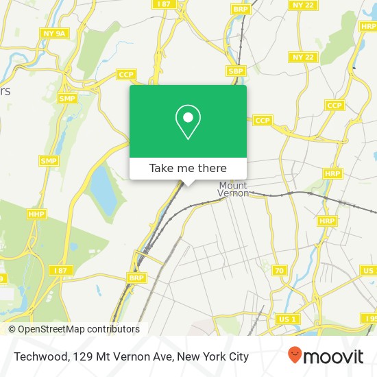 Techwood, 129 Mt Vernon Ave map