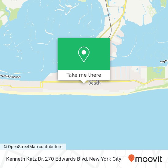 Mapa de Kenneth Katz Dr, 270 Edwards Blvd