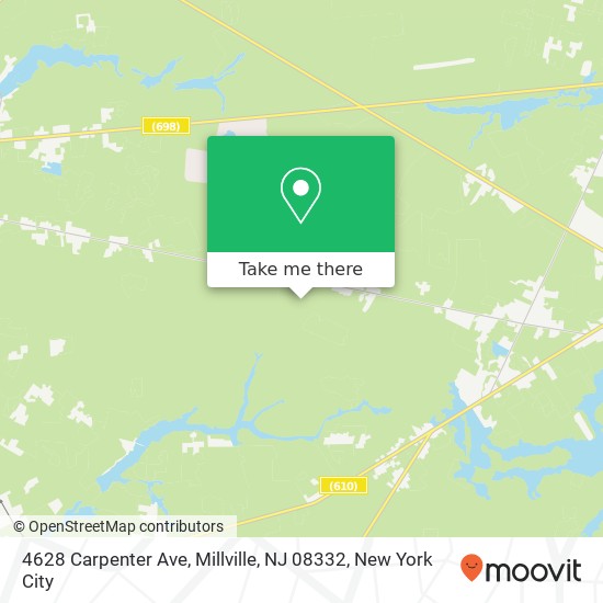 4628 Carpenter Ave, Millville, NJ 08332 map