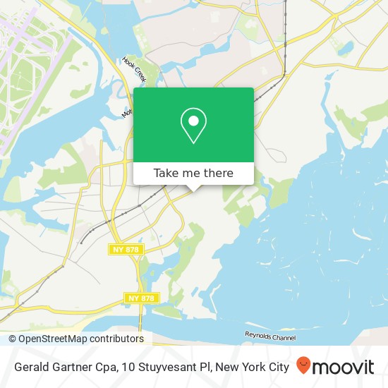 Mapa de Gerald Gartner Cpa, 10 Stuyvesant Pl