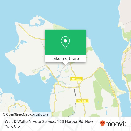 Walt & Walter's Auto Service, 103 Harbor Rd map