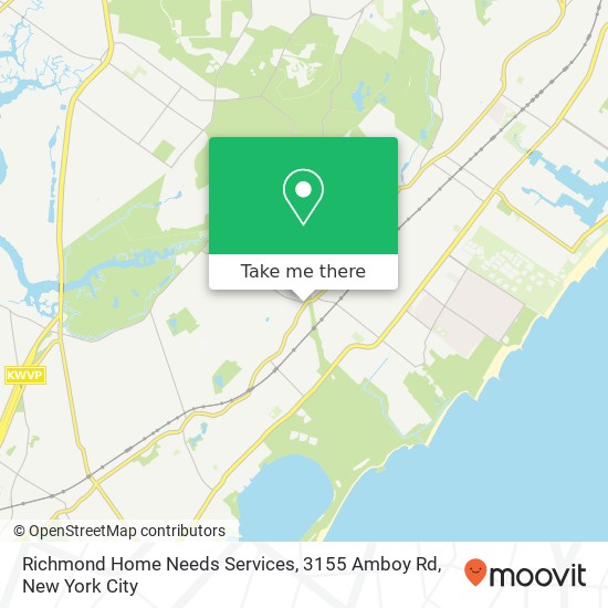 Richmond Home Needs Services, 3155 Amboy Rd map