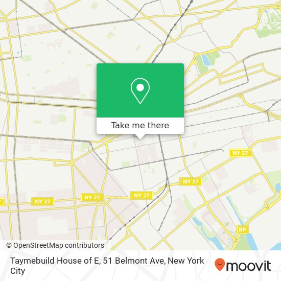 Mapa de Taymebuild House of E, 51 Belmont Ave