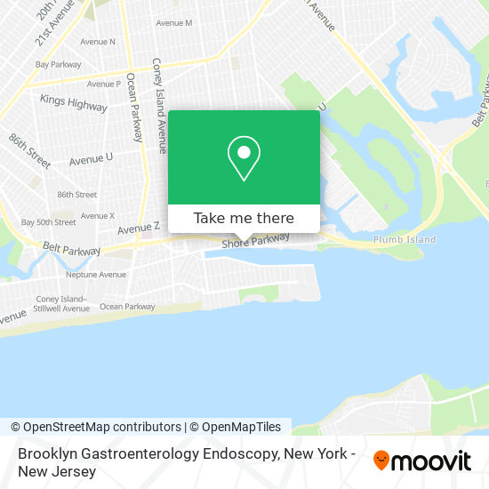 Mapa de Brooklyn Gastroenterology Endoscopy