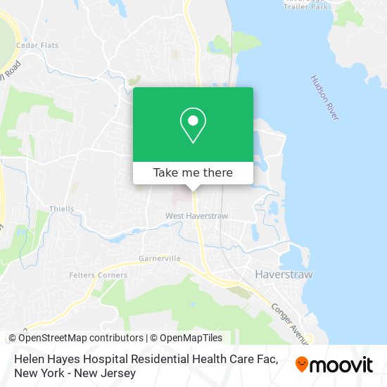 Mapa de Helen Hayes Hospital Residential Health Care Fac