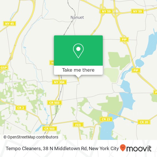 Tempo Cleaners, 38 N Middletown Rd map
