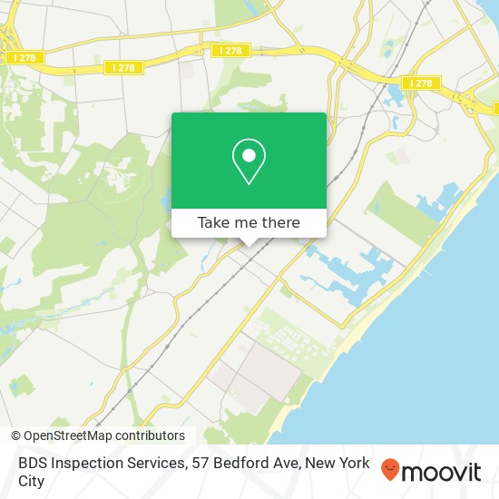 BDS Inspection Services, 57 Bedford Ave map