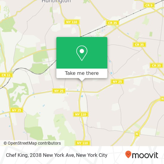 Chef King, 2038 New York Ave map