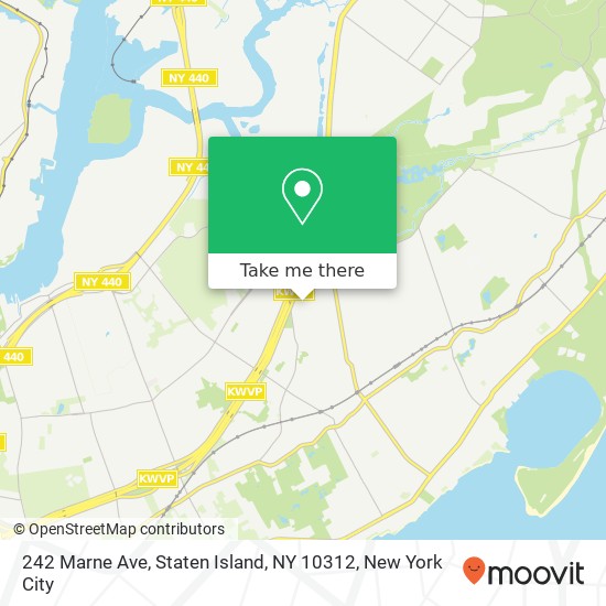 242 Marne Ave, Staten Island, NY 10312 map