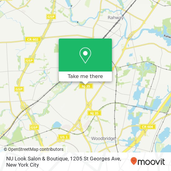 NU Look Salon & Boutique, 1205 St Georges Ave map