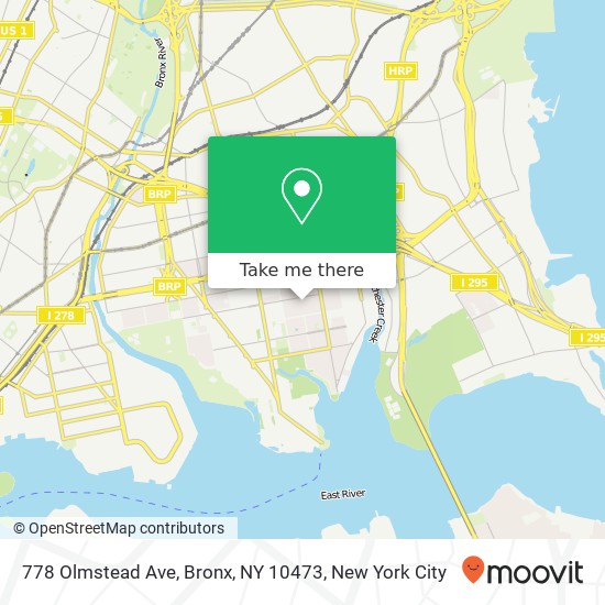 778 Olmstead Ave, Bronx, NY 10473 map