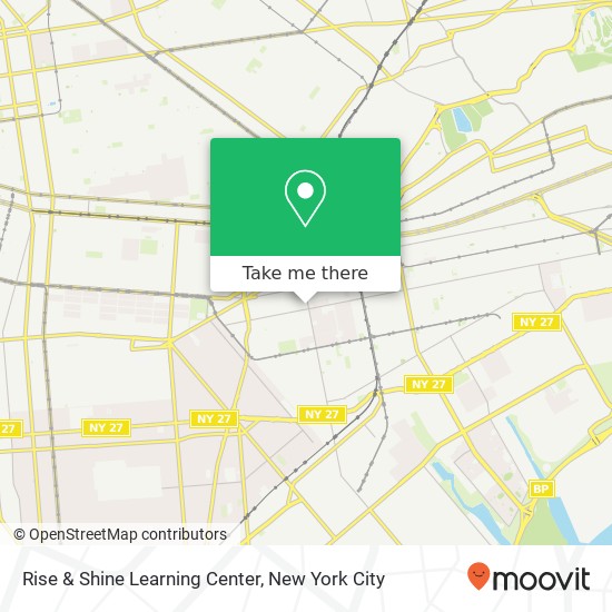 Rise & Shine Learning Center, 512 Rockaway Ave map