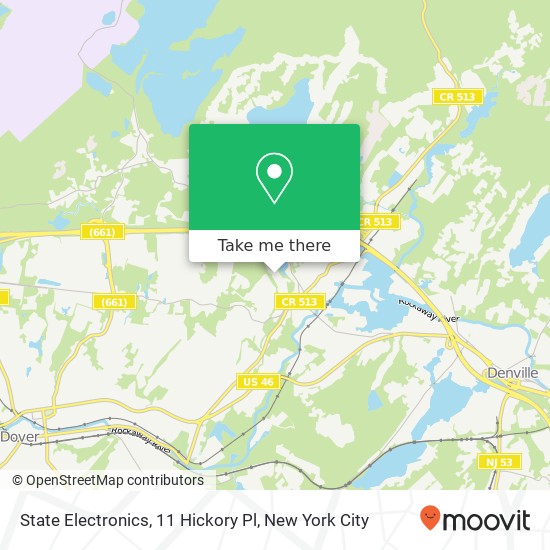 Mapa de State Electronics, 11 Hickory Pl