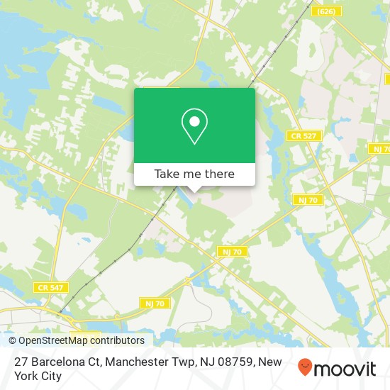 27 Barcelona Ct, Manchester Twp, NJ 08759 map