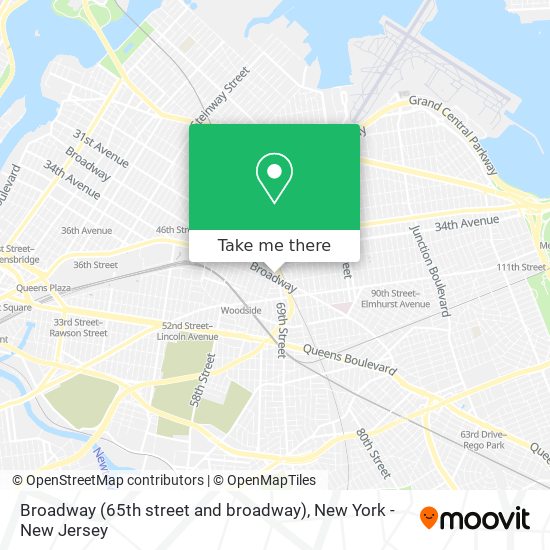 Mapa de Broadway (65th street and broadway)