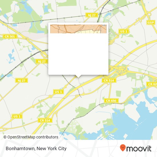 Mapa de Bonhamtown