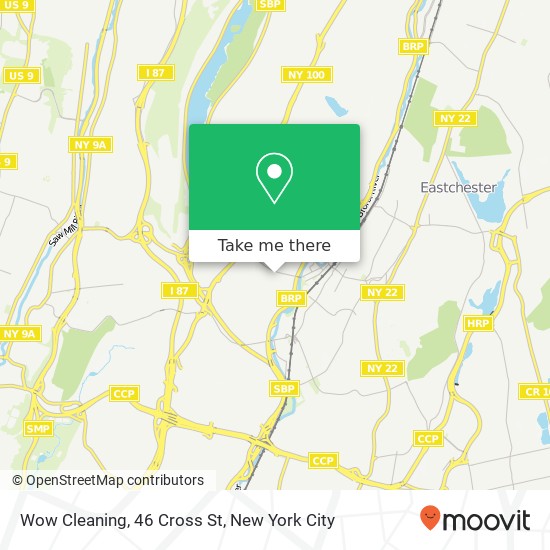 Mapa de Wow Cleaning, 46 Cross St