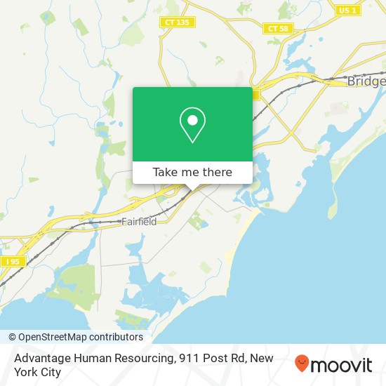Advantage Human Resourcing, 911 Post Rd map