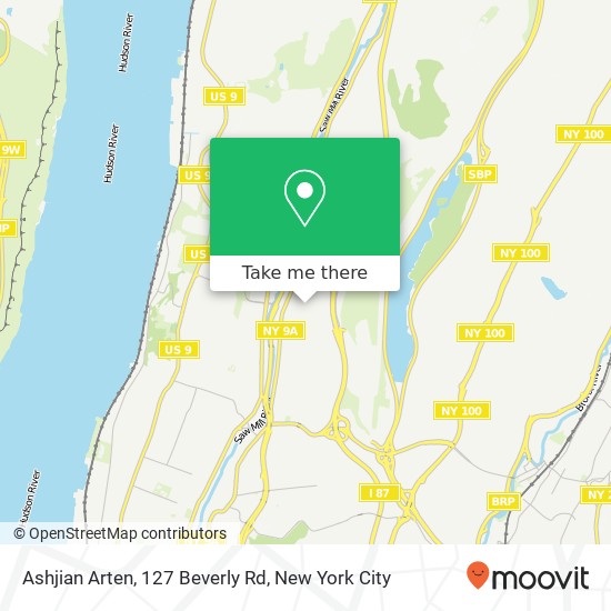 Ashjian Arten, 127 Beverly Rd map