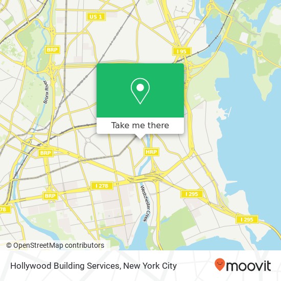 Hollywood Building Services map