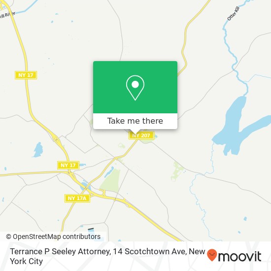 Terrance P Seeley Attorney, 14 Scotchtown Ave map