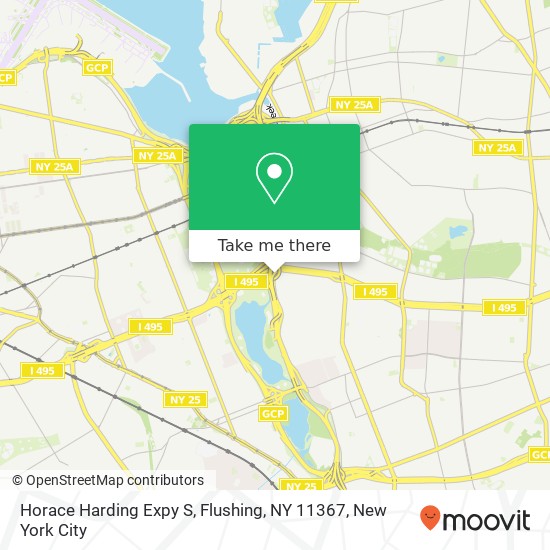 Mapa de Horace Harding Expy S, Flushing, NY 11367
