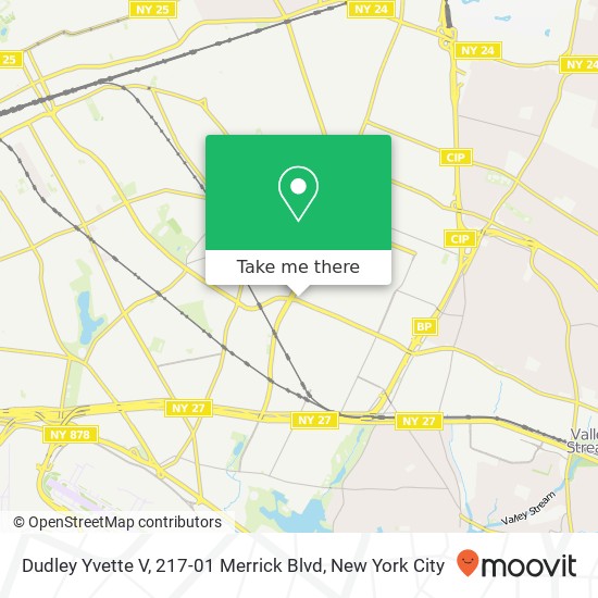 Dudley Yvette V, 217-01 Merrick Blvd map