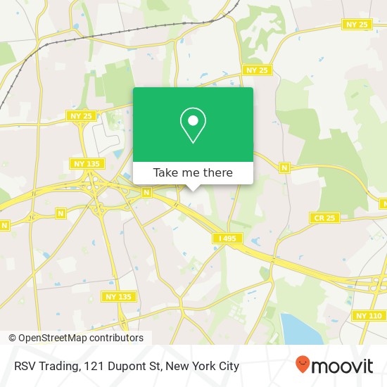 Mapa de RSV Trading, 121 Dupont St
