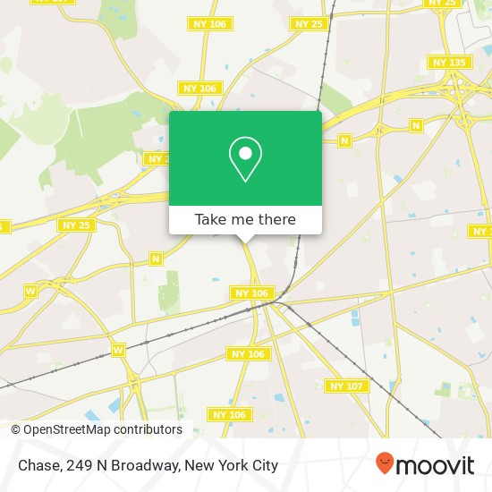 Chase, 249 N Broadway map