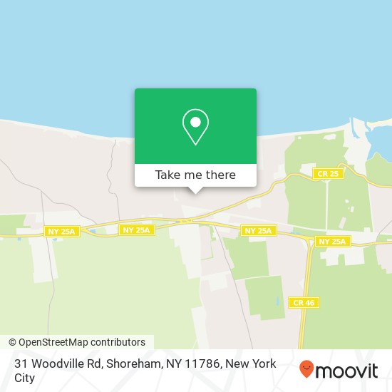 31 Woodville Rd, Shoreham, NY 11786 map