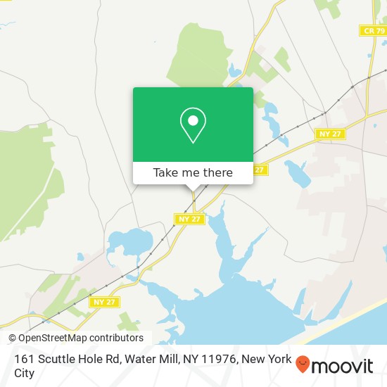 161 Scuttle Hole Rd, Water Mill, NY 11976 map