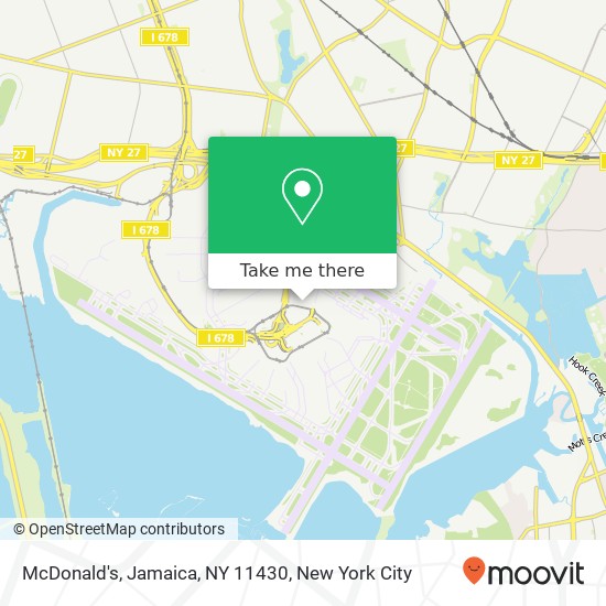 McDonald's, Jamaica, NY 11430 map