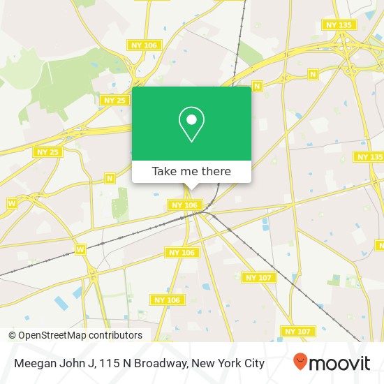 Meegan John J, 115 N Broadway map