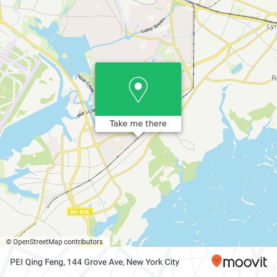 PEI Qing Feng, 144 Grove Ave map