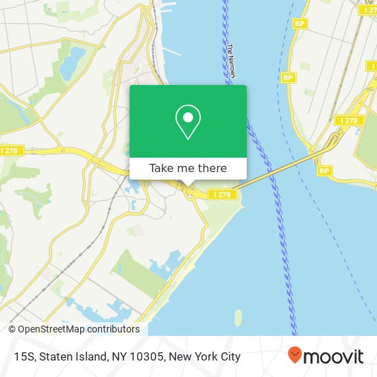 Mapa de 15S, Staten Island, NY 10305