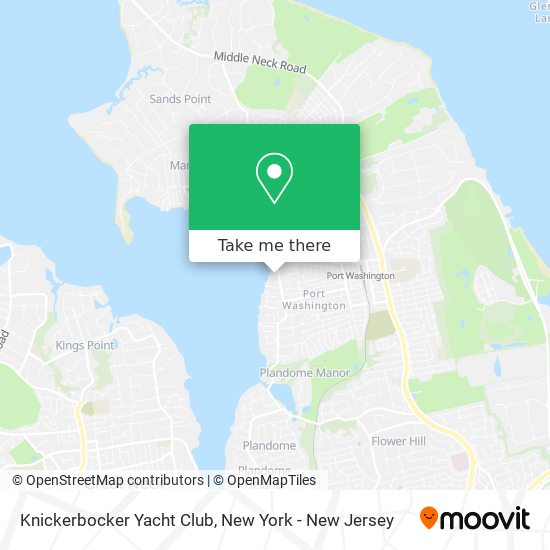 Mapa de Knickerbocker Yacht Club