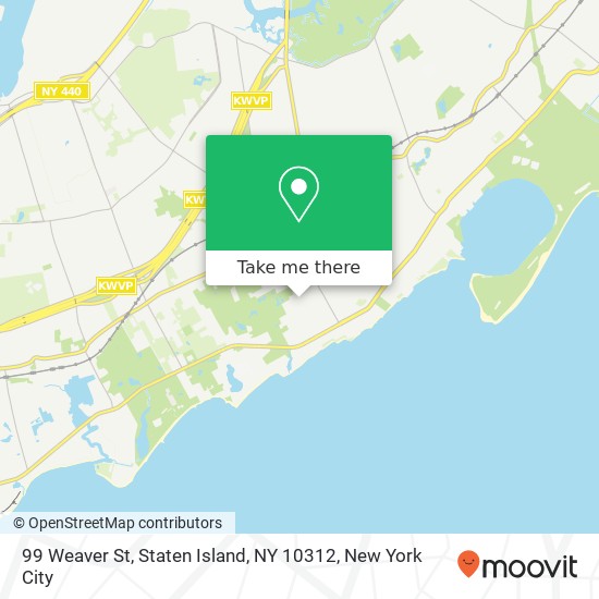 99 Weaver St, Staten Island, NY 10312 map