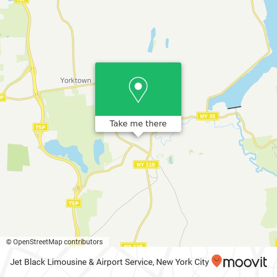 Jet Black Limousine & Airport Service map