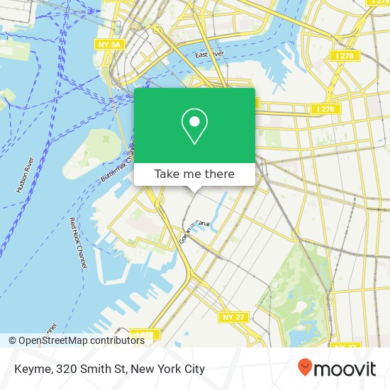Mapa de Keyme, 320 Smith St