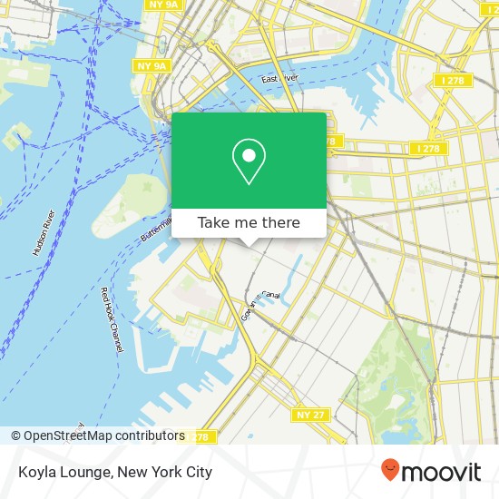 Koyla Lounge map