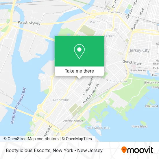 Bootylicious Escorts map