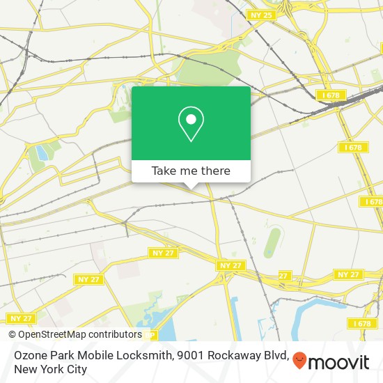 Ozone Park Mobile Locksmith, 9001 Rockaway Blvd map