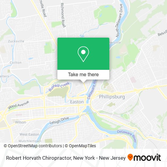 Mapa de Robert Horvath Chiropractor