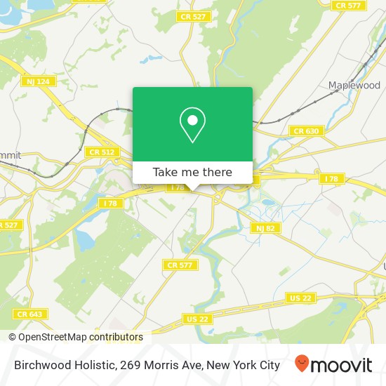 Birchwood Holistic, 269 Morris Ave map