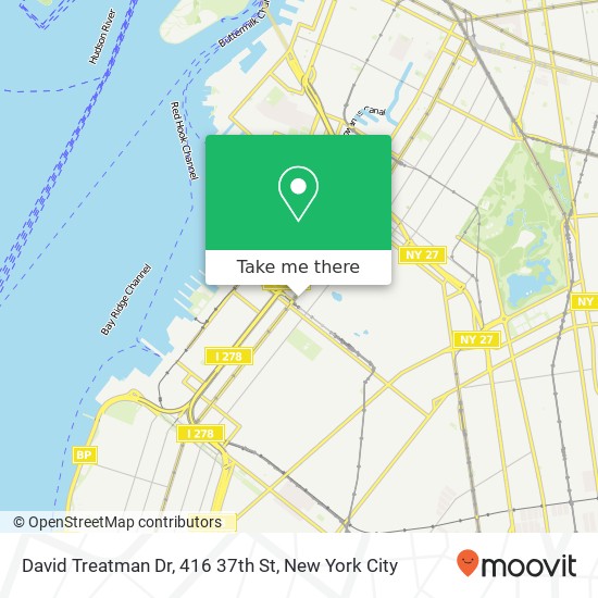 David Treatman Dr, 416 37th St map