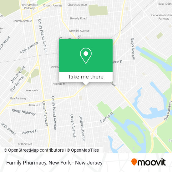 Family Pharmacy map