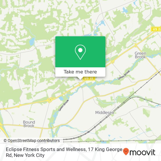 Mapa de Eclipse Fitness Sports and Wellness, 17 King George Rd