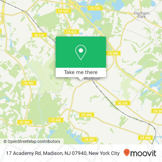 17 Academy Rd, Madison, NJ 07940 map