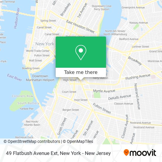 49 Flatbush Avenue Ext map