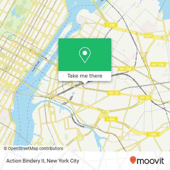 Mapa de Action Bindery II